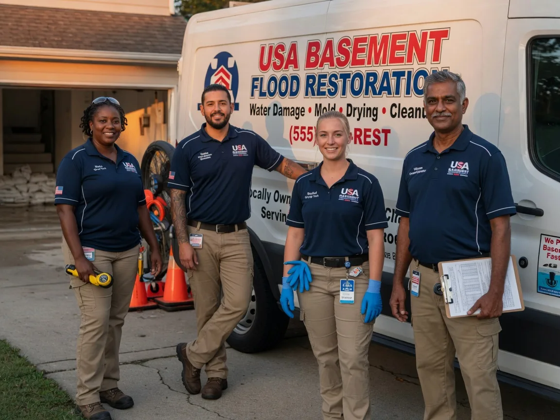 Basement Flood Cleanup company in Summerfield, IL